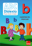 Portada del programa ABC Dislexia con módulos para las letras B, D, P y T